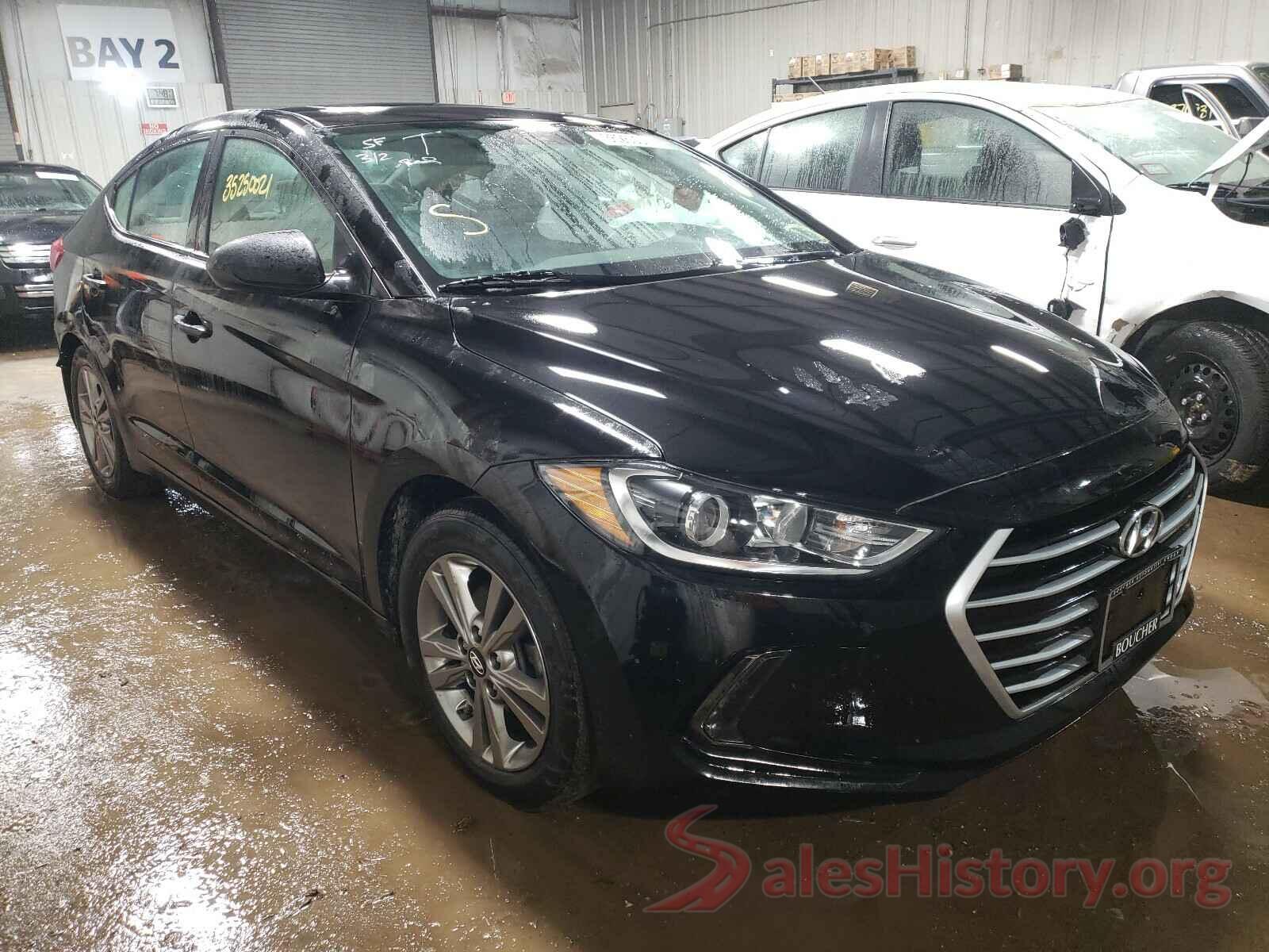 5NPD84LF5JH289303 2018 HYUNDAI ELANTRA