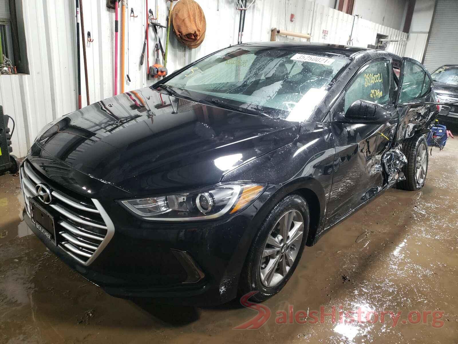 5NPD84LF5JH289303 2018 HYUNDAI ELANTRA