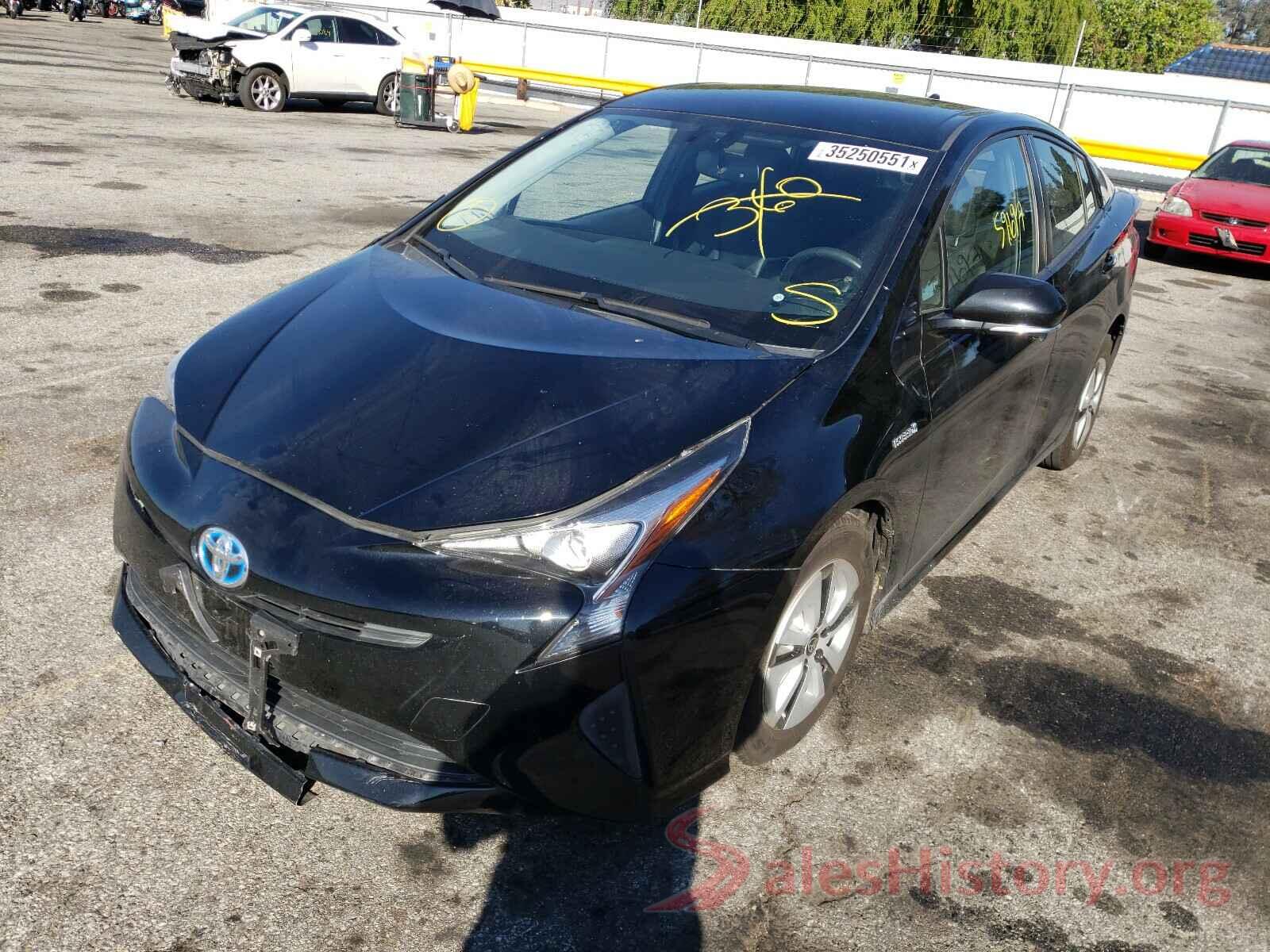 JTDKARFU0G3020729 2016 TOYOTA PRIUS