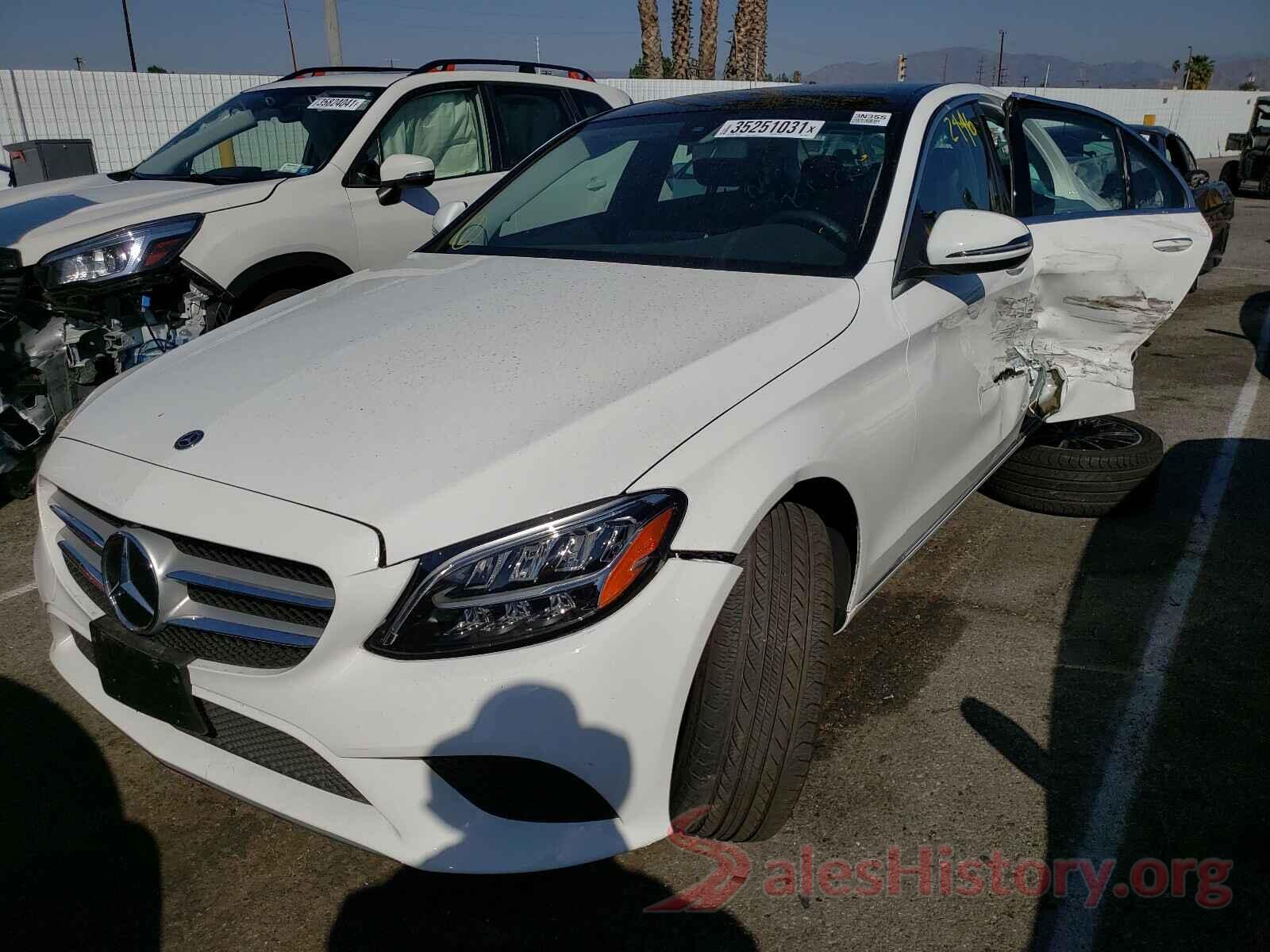 W1KWF8DB7LR598256 2020 MERCEDES-BENZ C CLASS