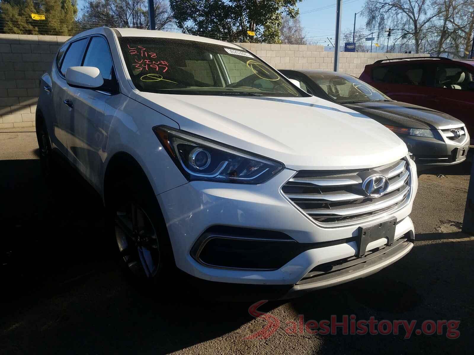 5NMZT3LBXJH083497 2018 HYUNDAI SANTA FE