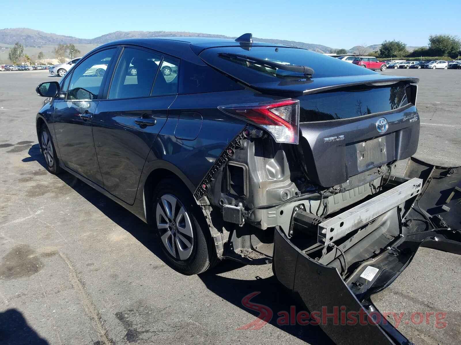 JTDKBRFUXH3042977 2017 TOYOTA PRIUS