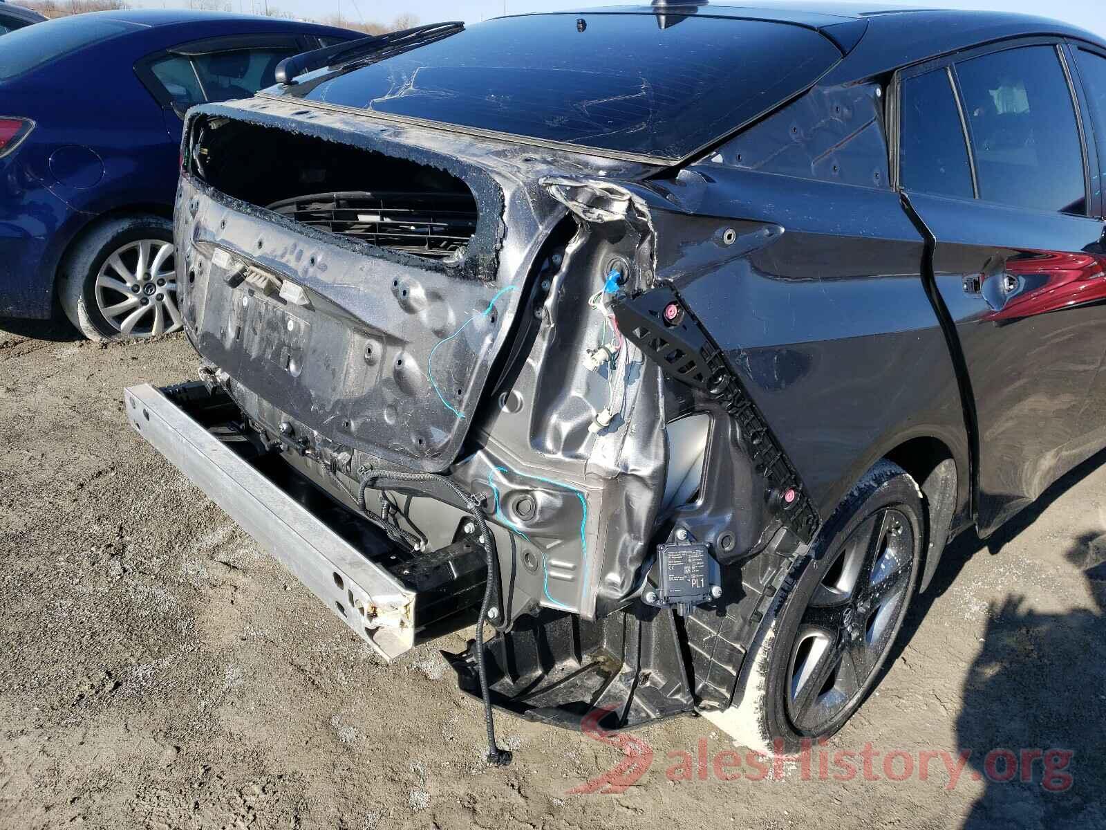 JTDKARFU4L3112775 2020 TOYOTA PRIUS