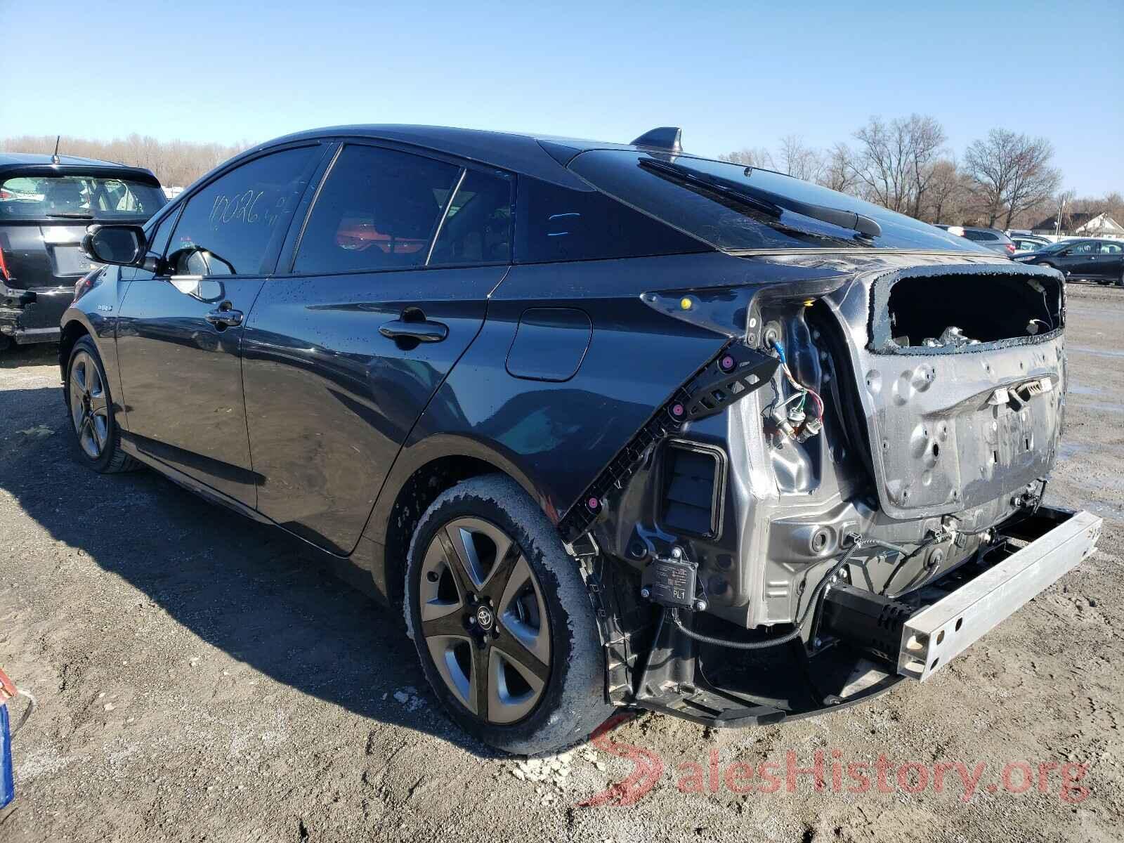 JTDKARFU4L3112775 2020 TOYOTA PRIUS