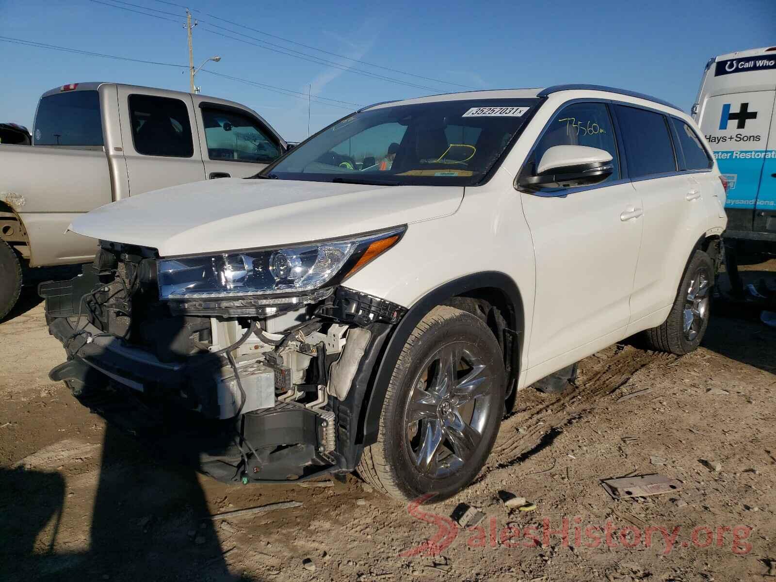 5TDDZRFH4JS486867 2018 TOYOTA HIGHLANDER