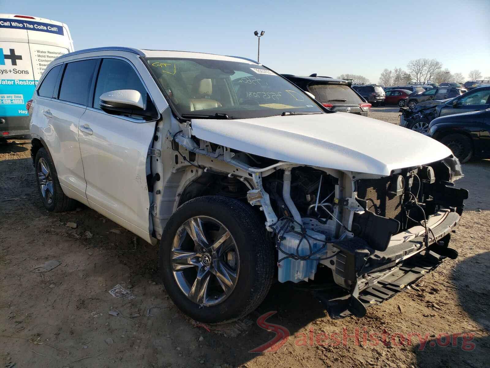 5TDDZRFH4JS486867 2018 TOYOTA HIGHLANDER