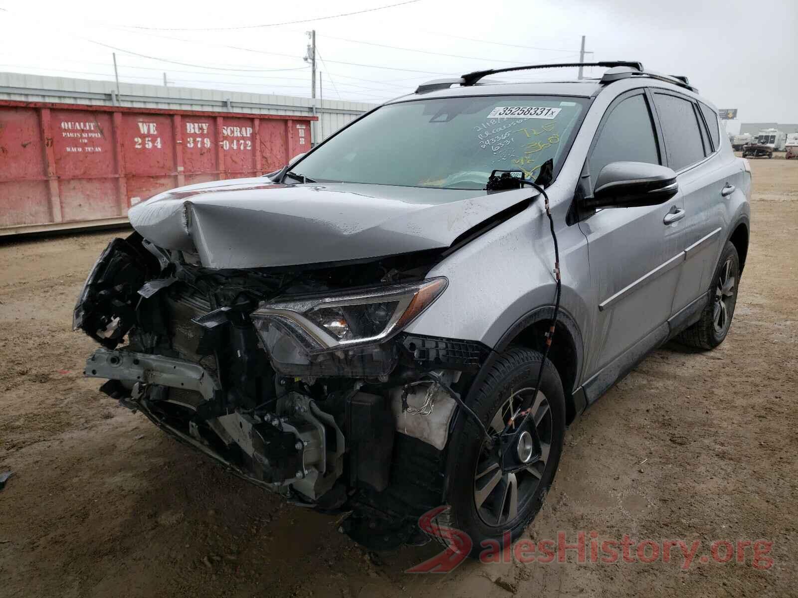 2T3WFREV9JW496821 2018 TOYOTA RAV4