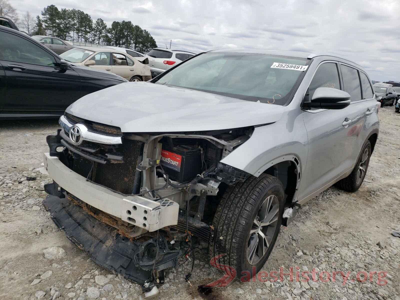 5TDKKRFH3GS124498 2016 TOYOTA HIGHLANDER