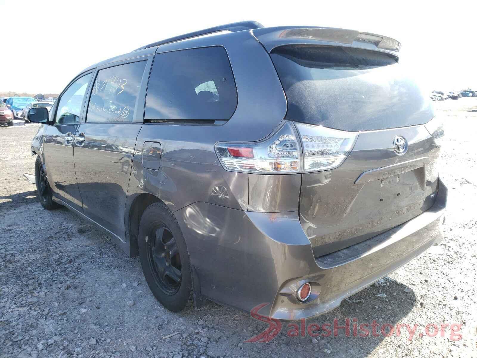 5TDXK3DC7GS705884 2016 TOYOTA SIENNA