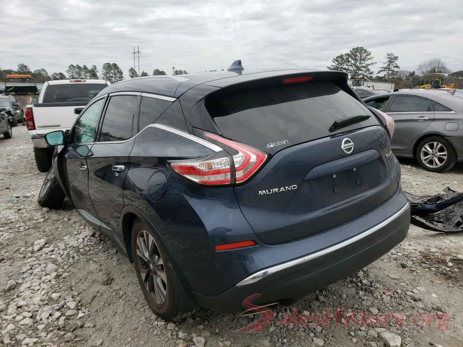 5N1AZ2MH2GN158905 2016 NISSAN MURANO