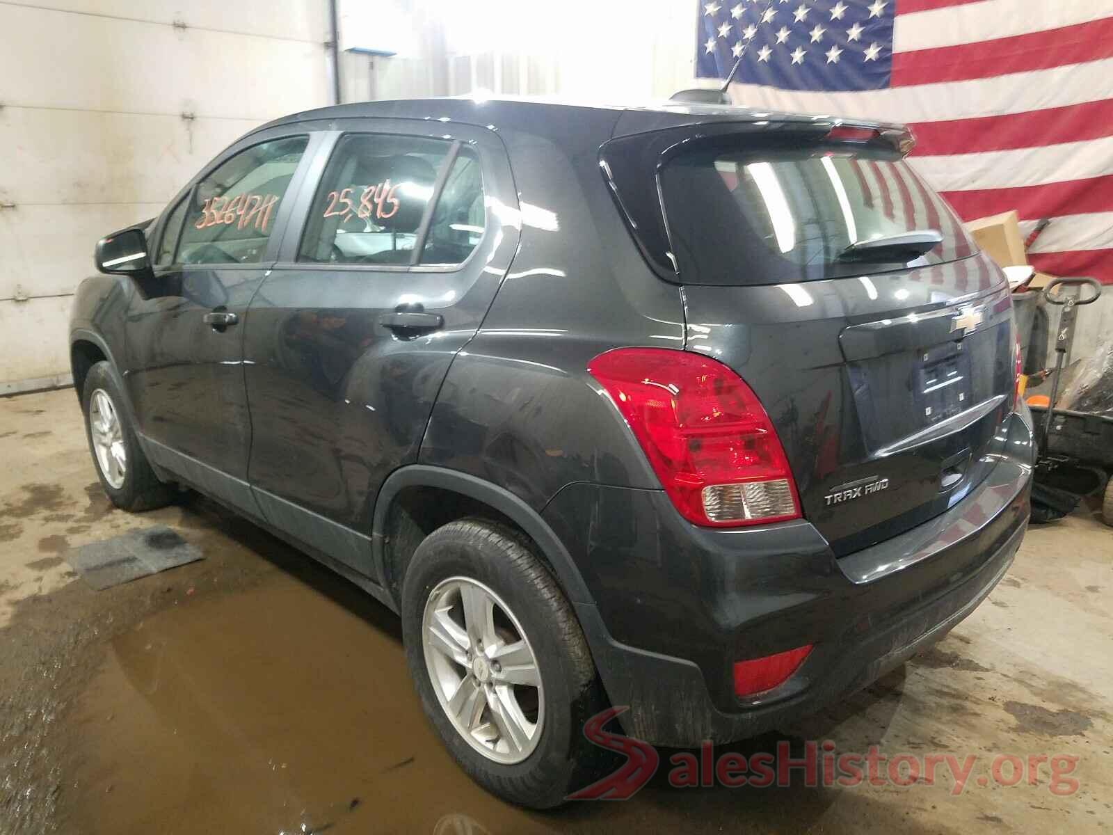 3GNCJNSB0KL233377 2019 CHEVROLET TRAX