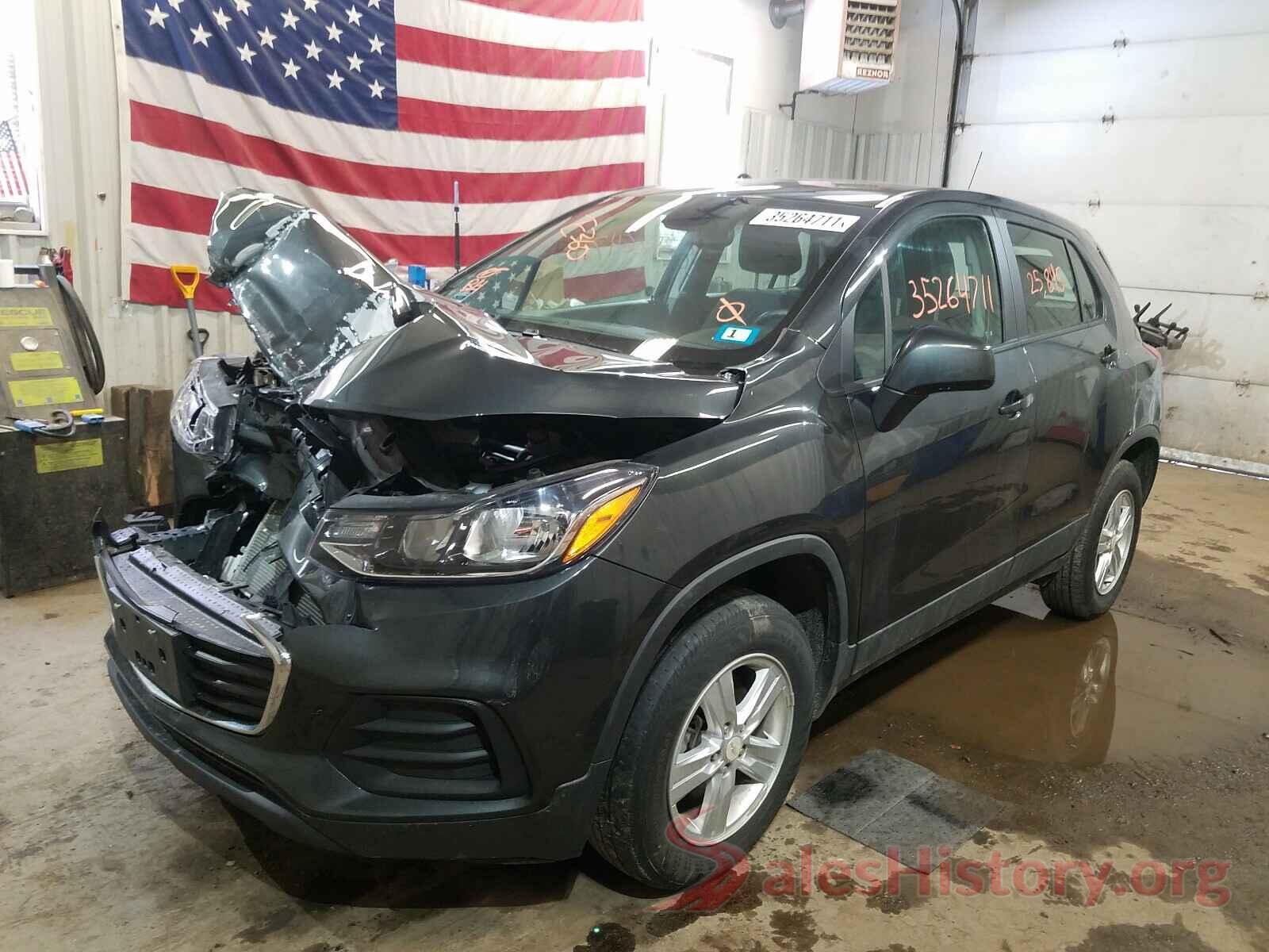 3GNCJNSB0KL233377 2019 CHEVROLET TRAX