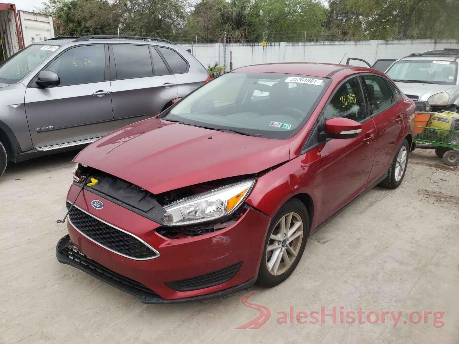 1FADP3F2XHL345415 2017 FORD FOCUS