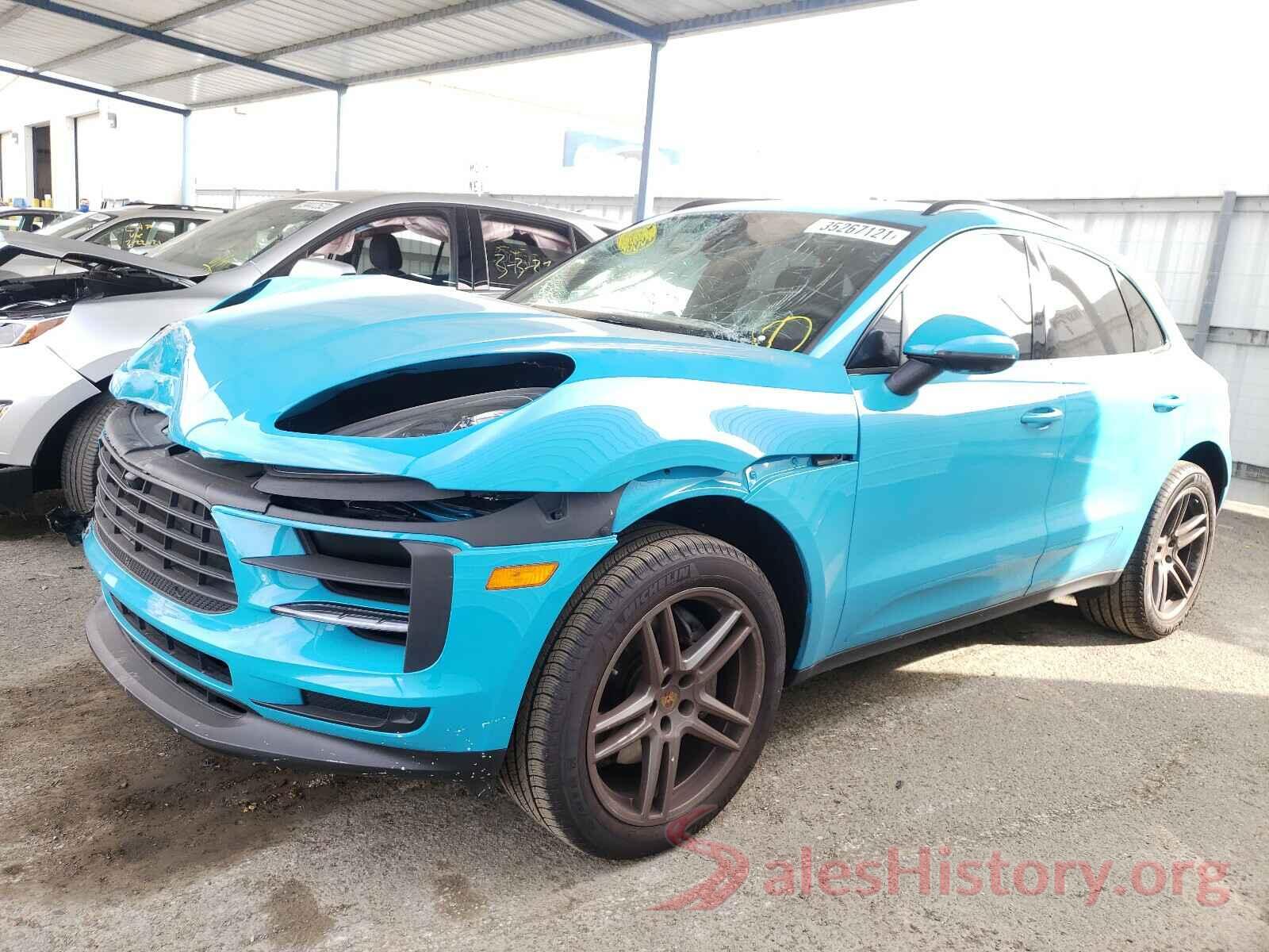 WP1AB2A55MLB30539 2021 PORSCHE MACAN