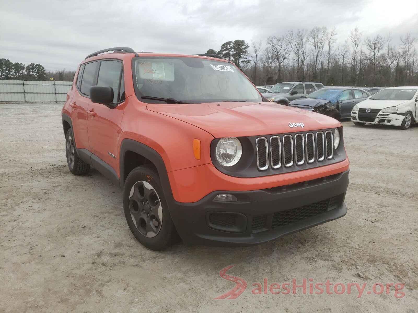 ZACCJAAT2GPD42658 2016 JEEP RENEGADE