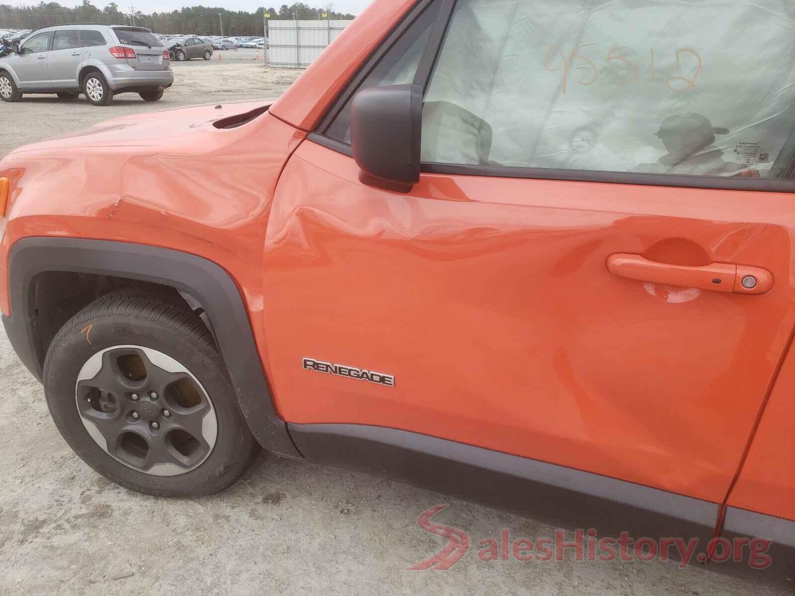 ZACCJAAT2GPD42658 2016 JEEP RENEGADE