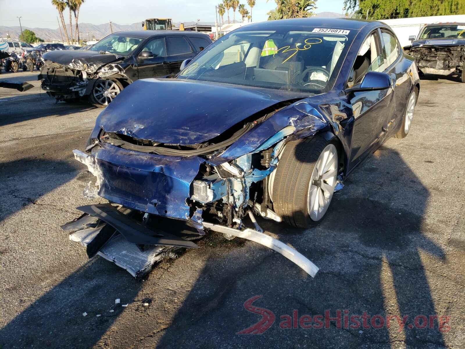 5YJ3E1EA7MF849894 2021 TESLA MODEL 3