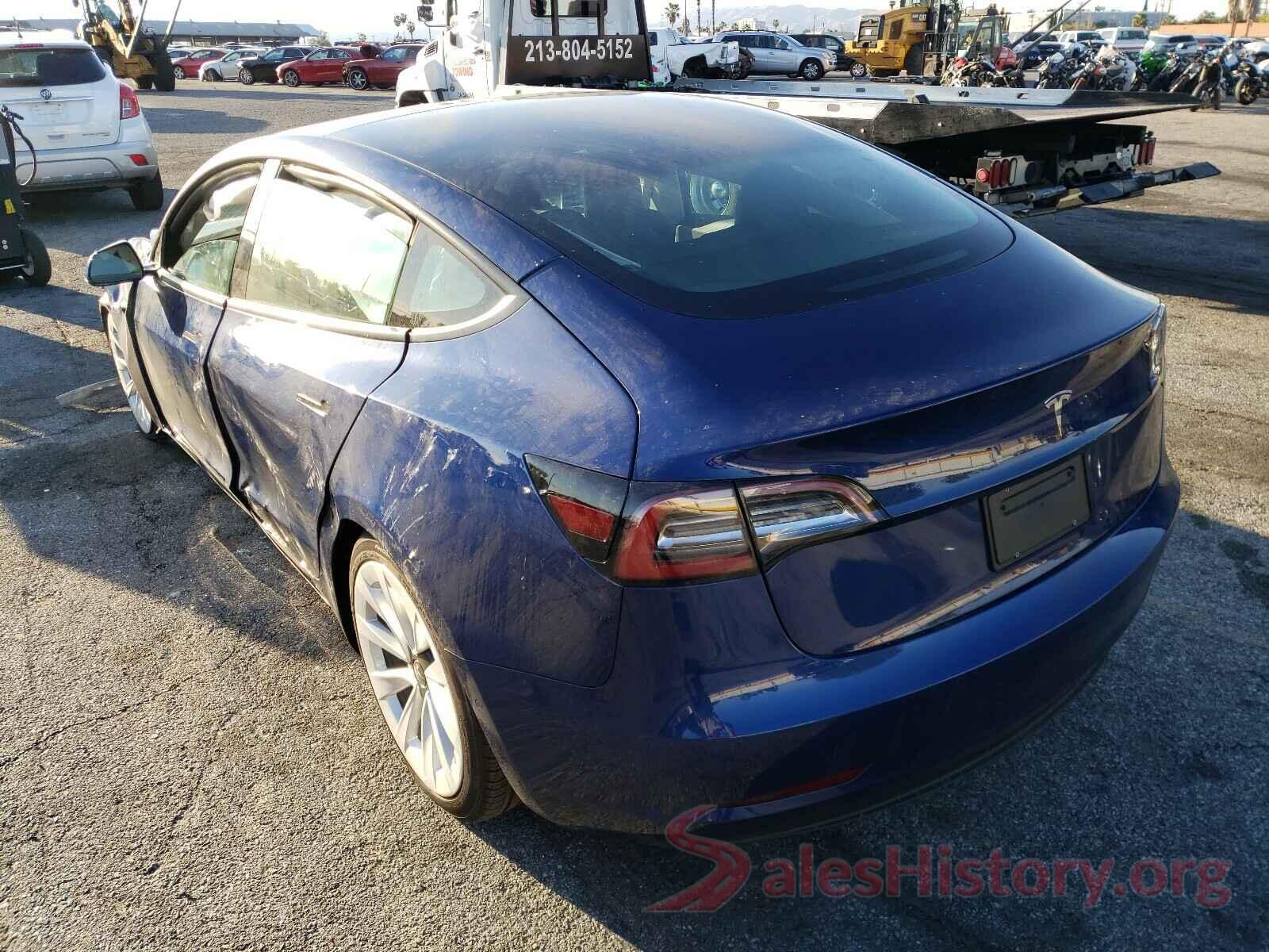 5YJ3E1EA7MF849894 2021 TESLA MODEL 3