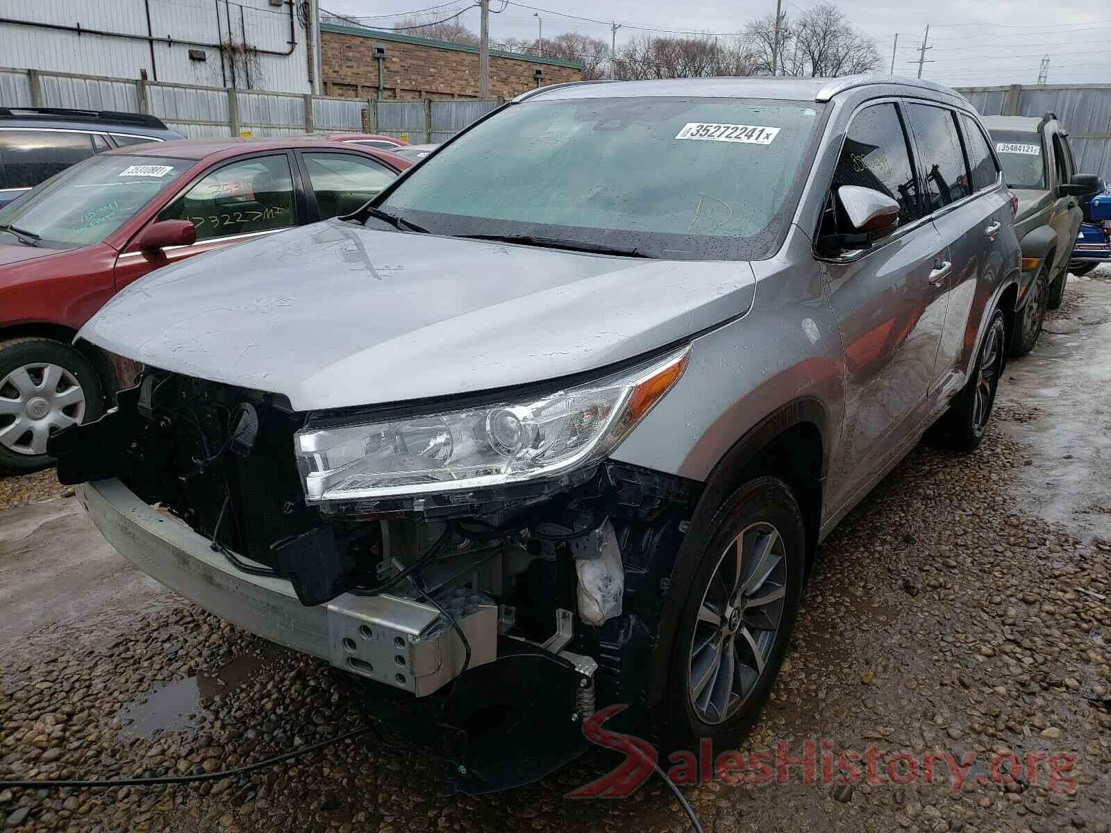 5TDJZRFH5JS800299 2018 TOYOTA HIGHLANDER