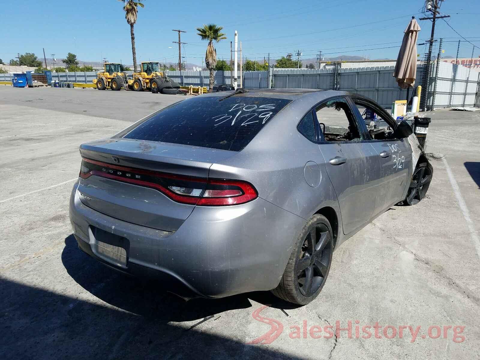 1C3CDFBB3GD585280 2016 DODGE DART