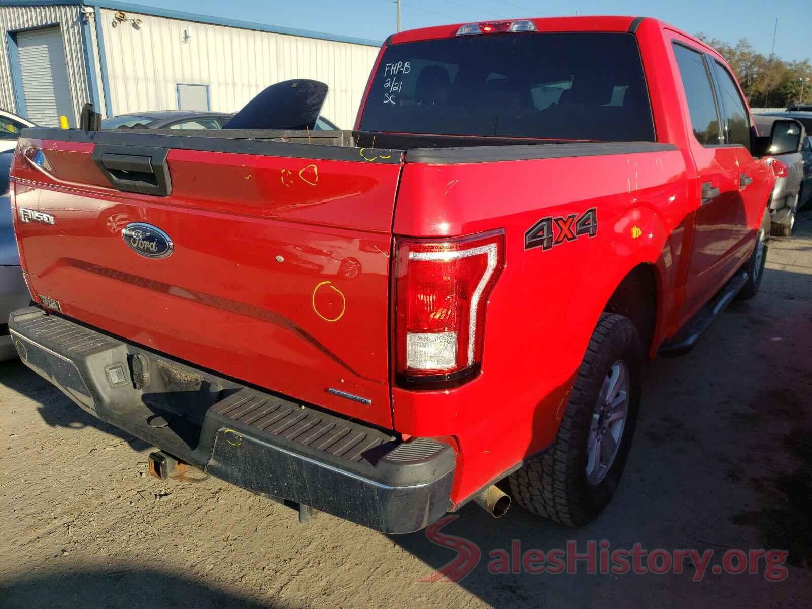 1FTEW1E84GFB55389 2016 FORD F150