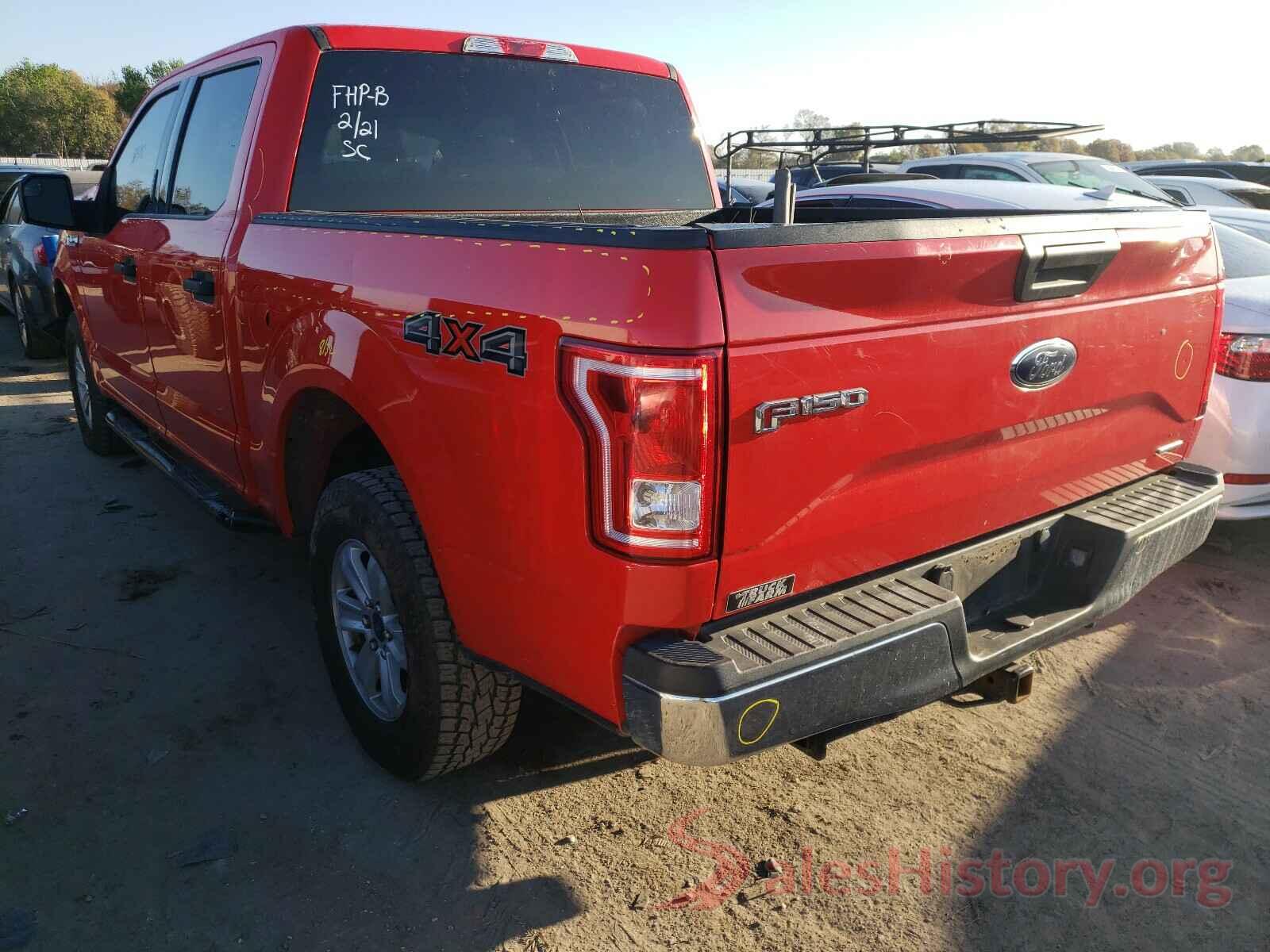 1FTEW1E84GFB55389 2016 FORD F150