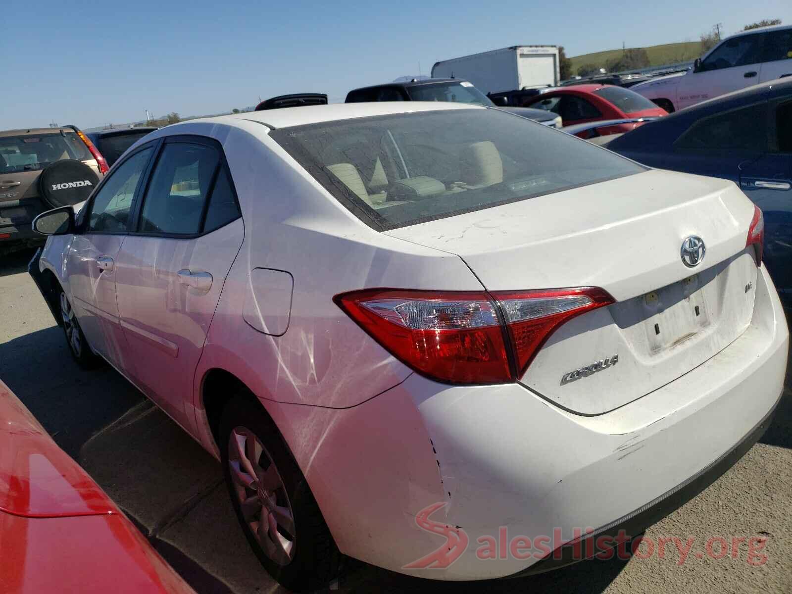 5YFBURHE1GP382556 2016 TOYOTA COROLLA