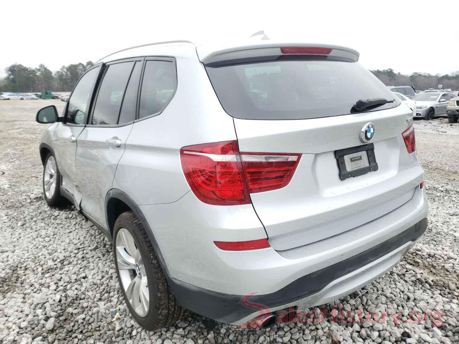 5UXWX7C52G0S15426 2016 BMW X3