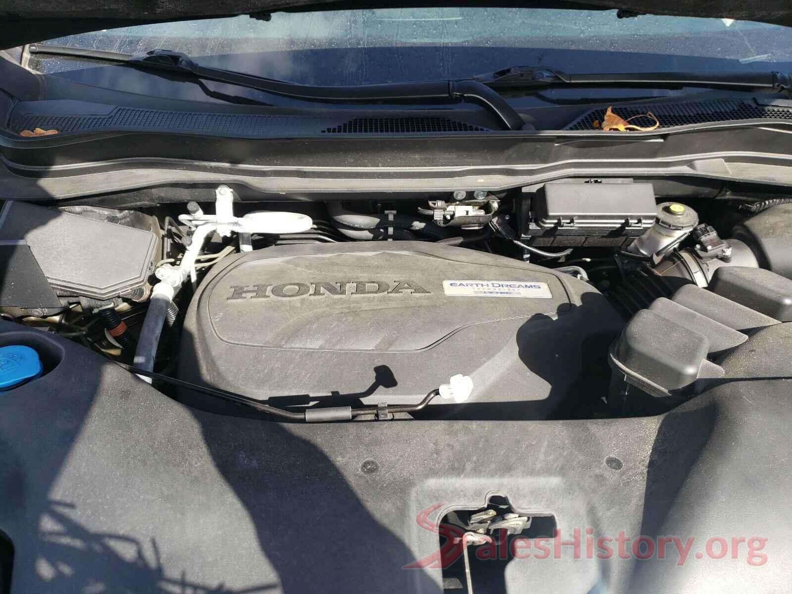 5FNYF5H6XKB005752 2019 HONDA PILOT