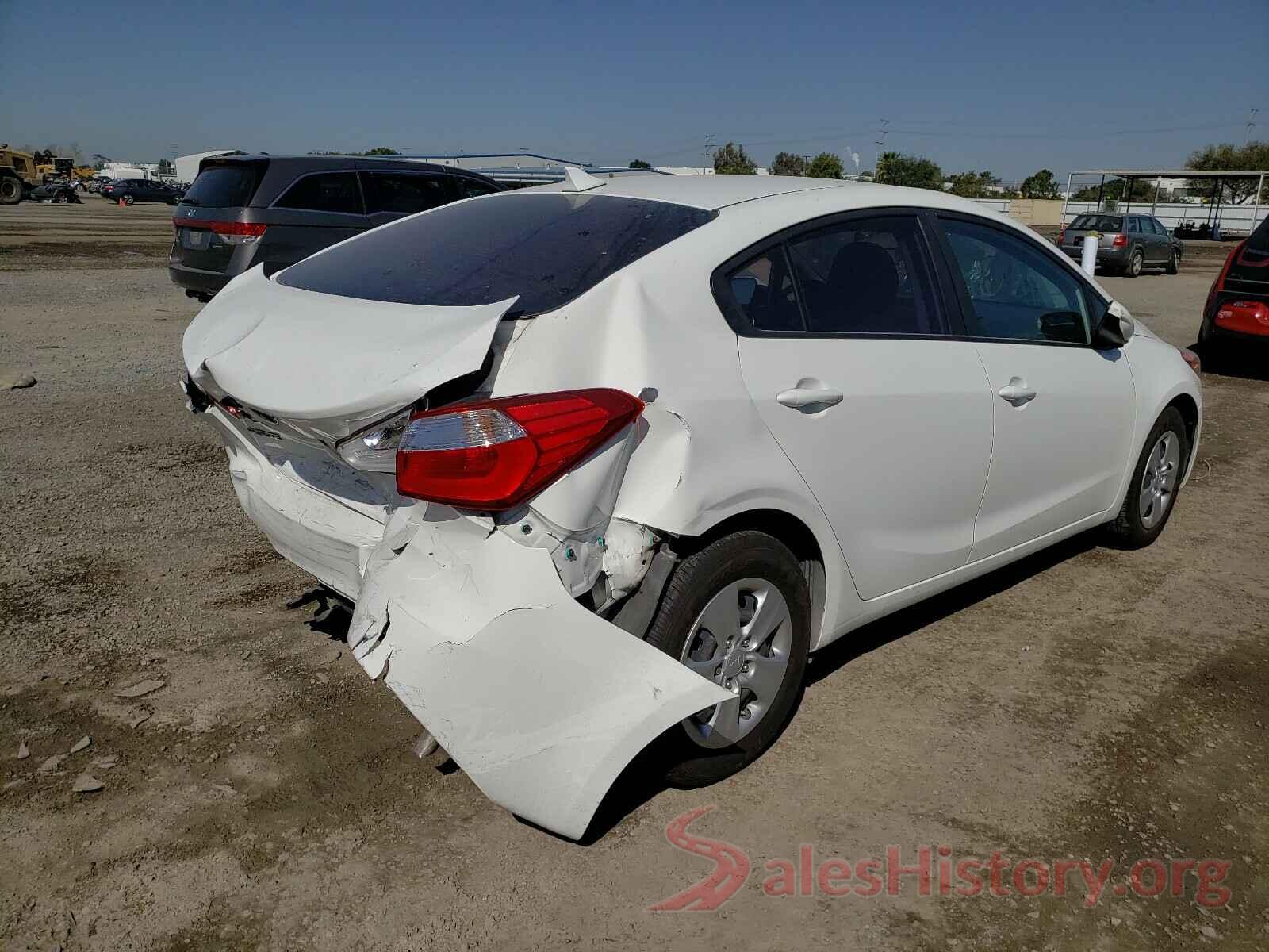 KNAFK4A63G5620124 2016 KIA FORTE