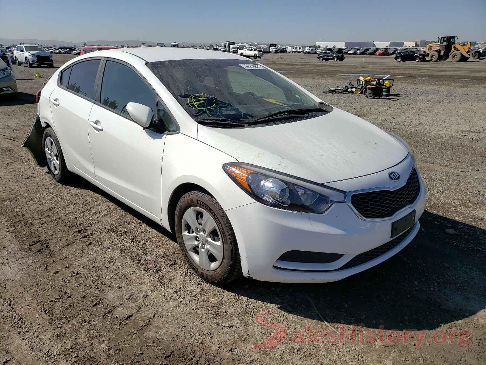 KNAFK4A63G5620124 2016 KIA FORTE