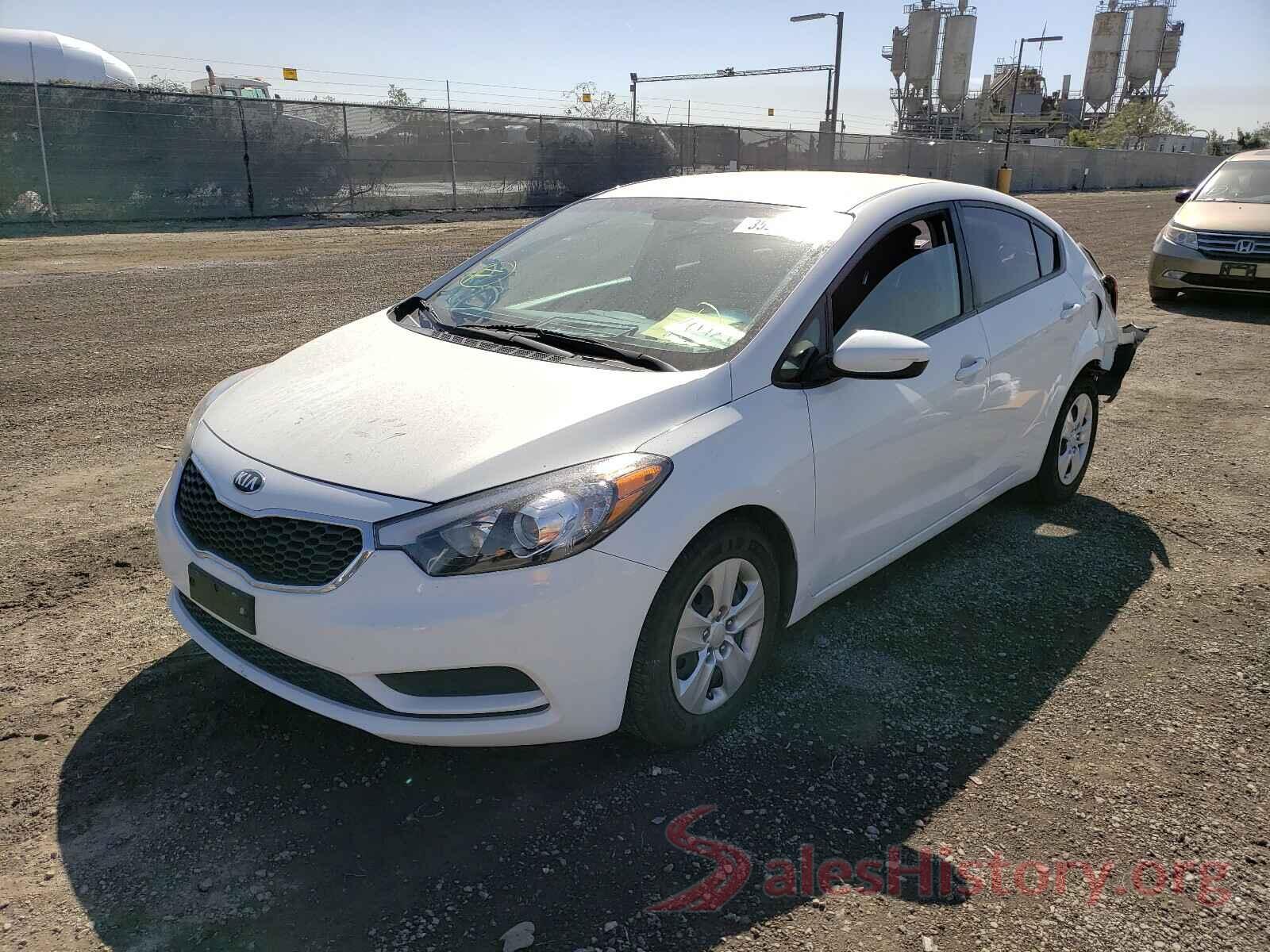 KNAFK4A63G5620124 2016 KIA FORTE