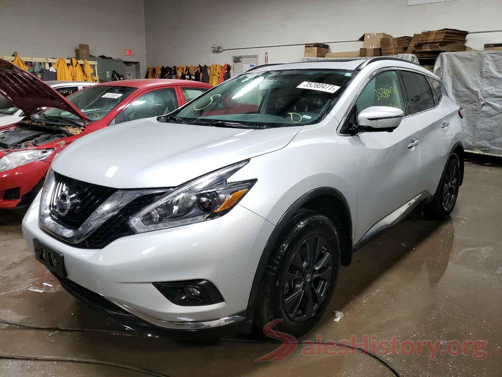 5N1AZ2MH5JN184566 2018 NISSAN MURANO