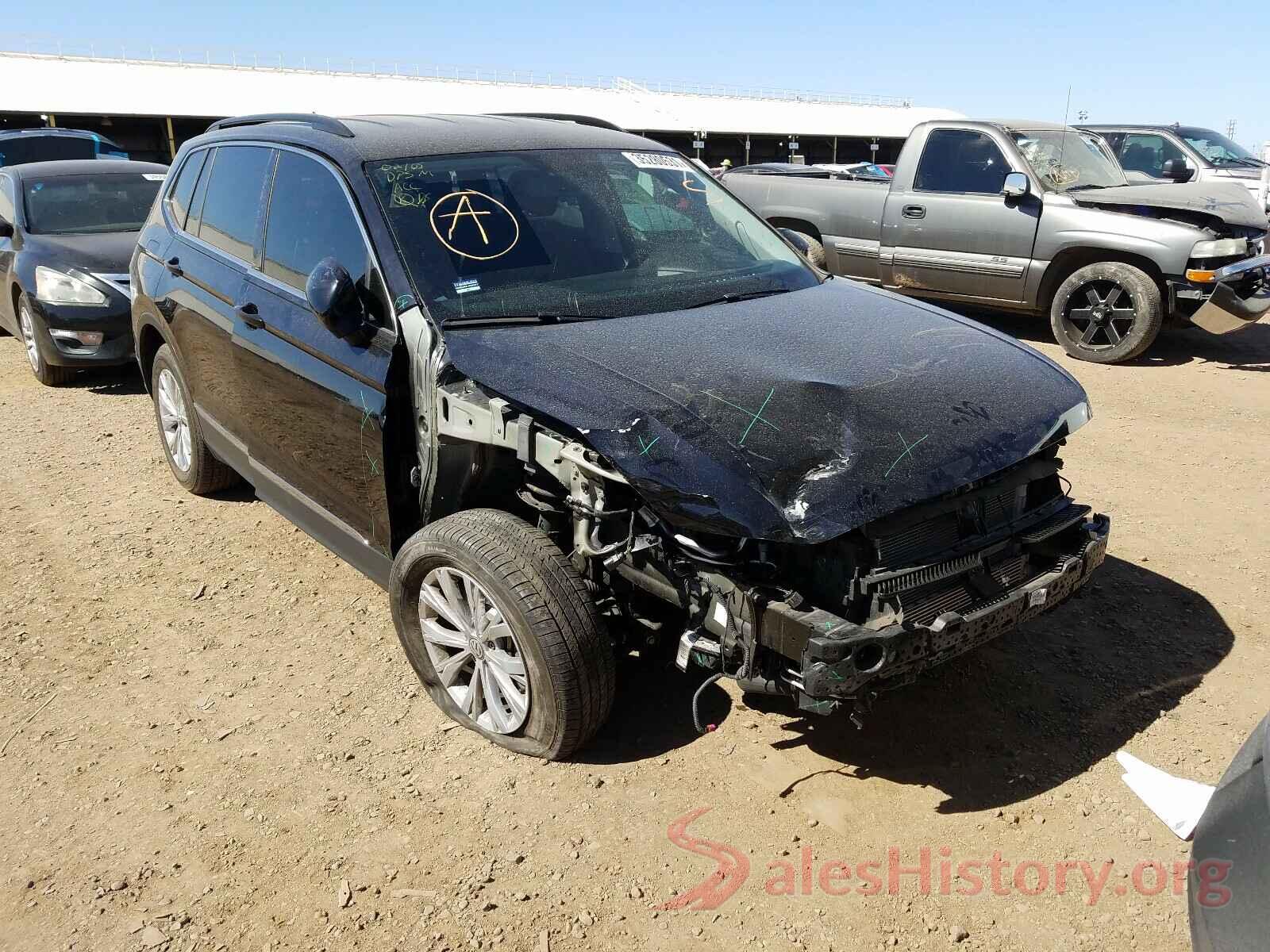 3VV3B7AXXJM153464 2018 VOLKSWAGEN TIGUAN