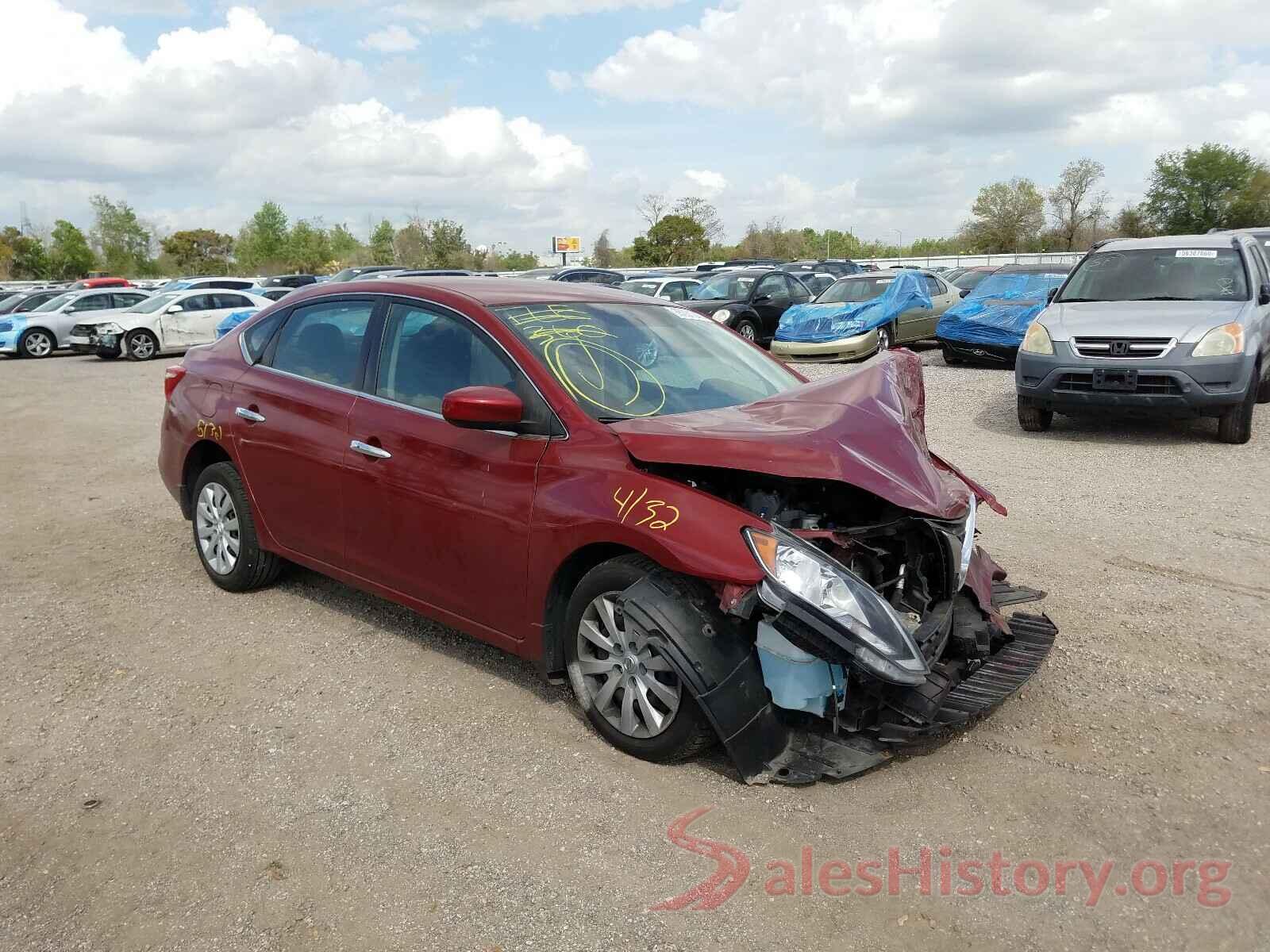 3N1AB7APXHY384215 2017 NISSAN SENTRA