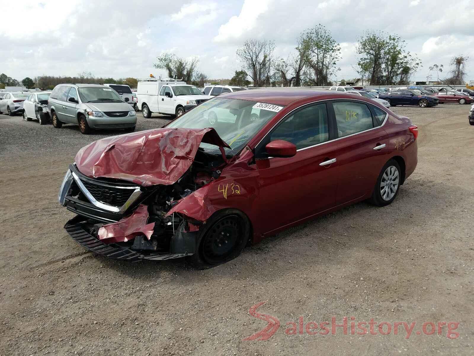 3N1AB7APXHY384215 2017 NISSAN SENTRA