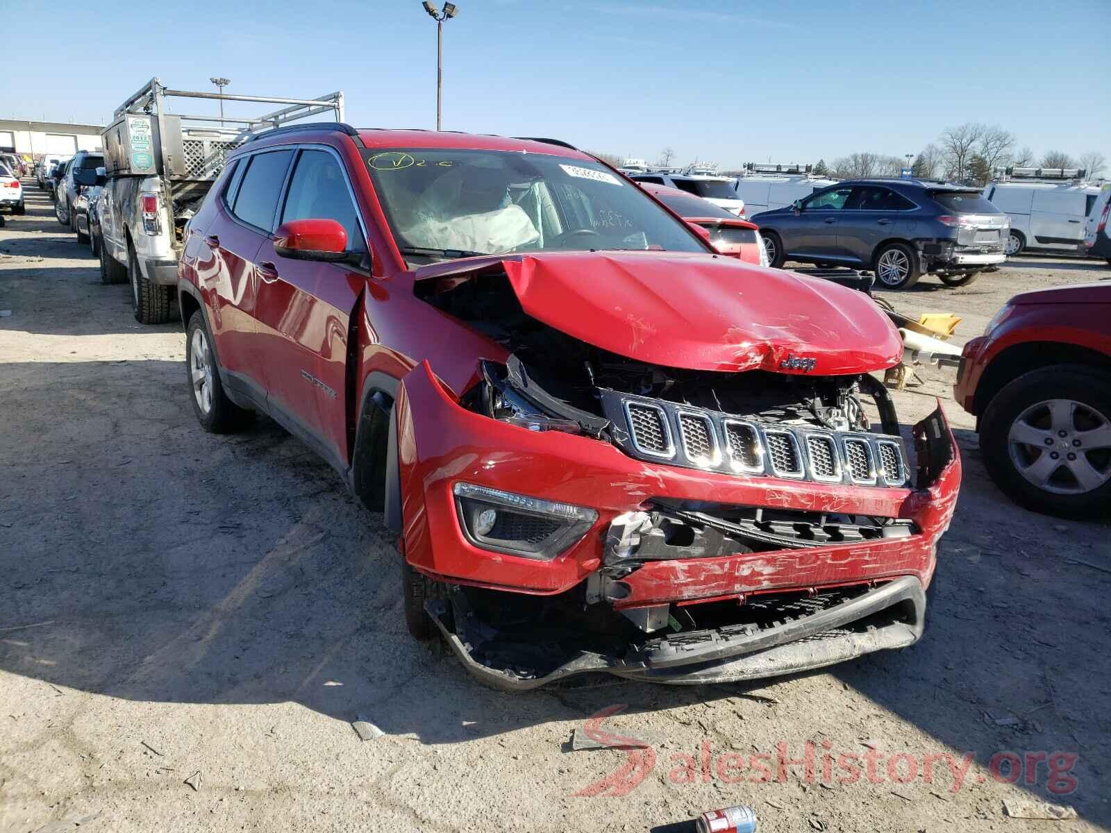 3C4NJCBB7LT141657 2020 JEEP COMPASS