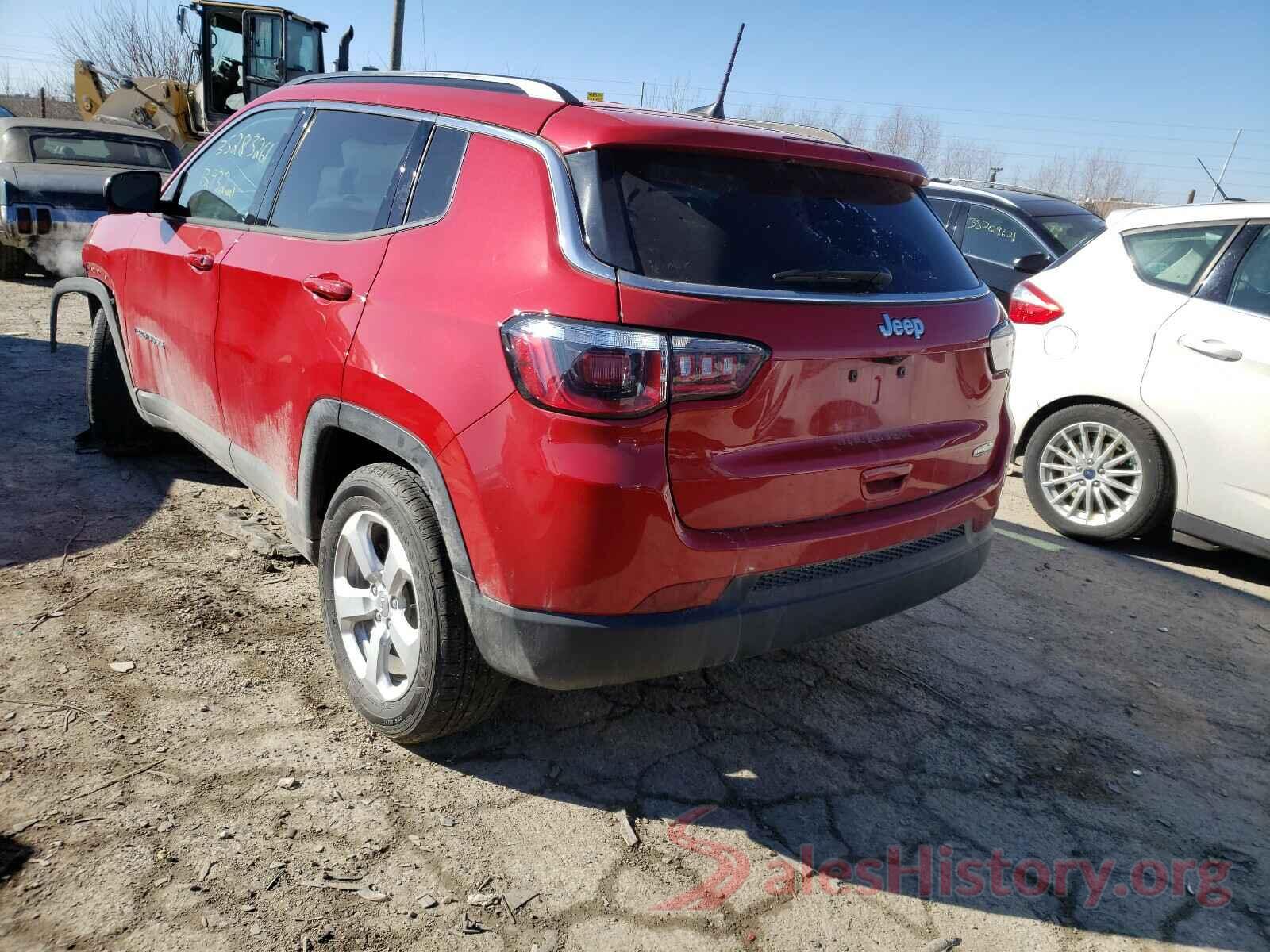 3C4NJCBB7LT141657 2020 JEEP COMPASS