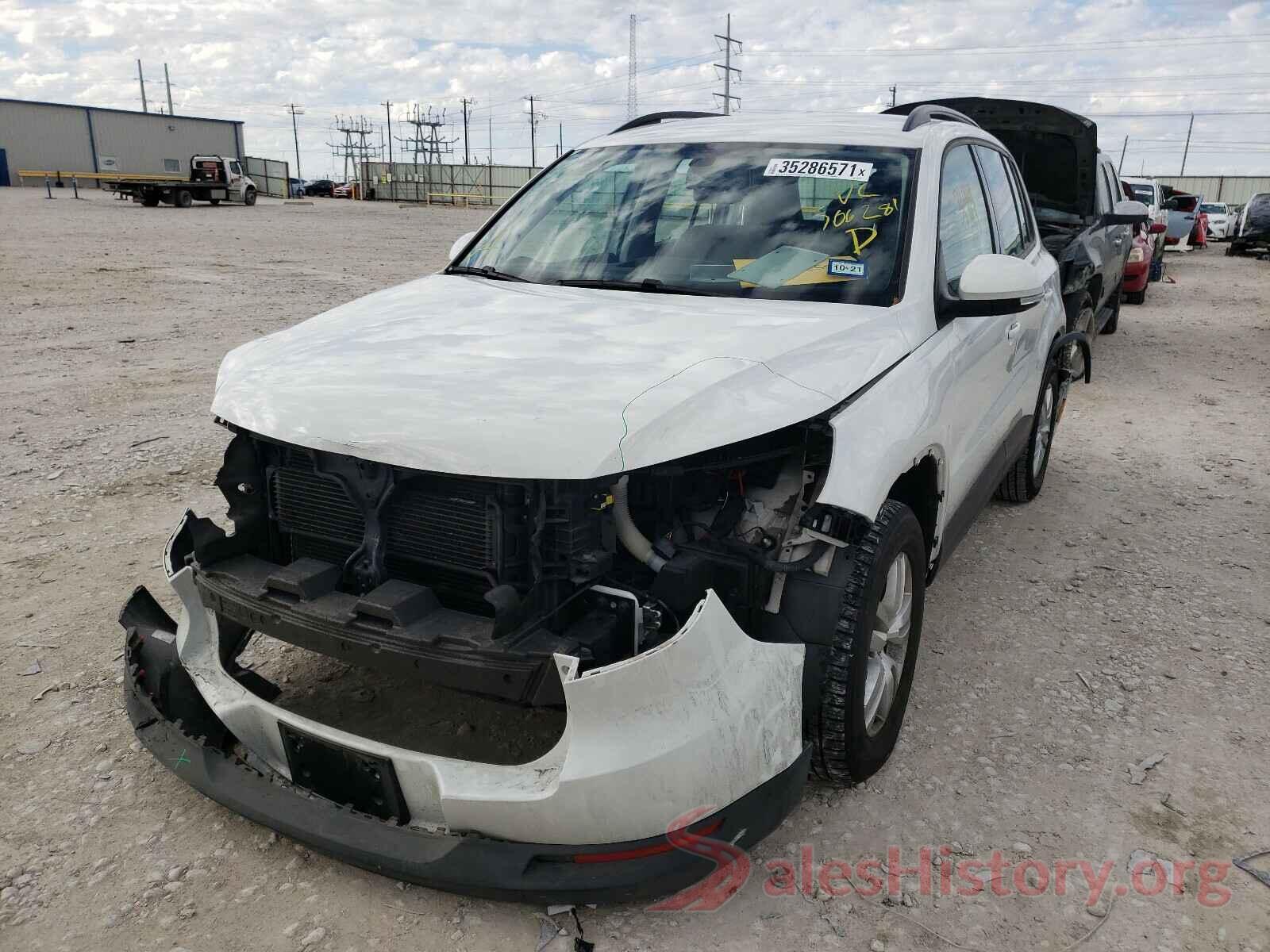 WVGAV7AX0HW506281 2017 VOLKSWAGEN TIGUAN