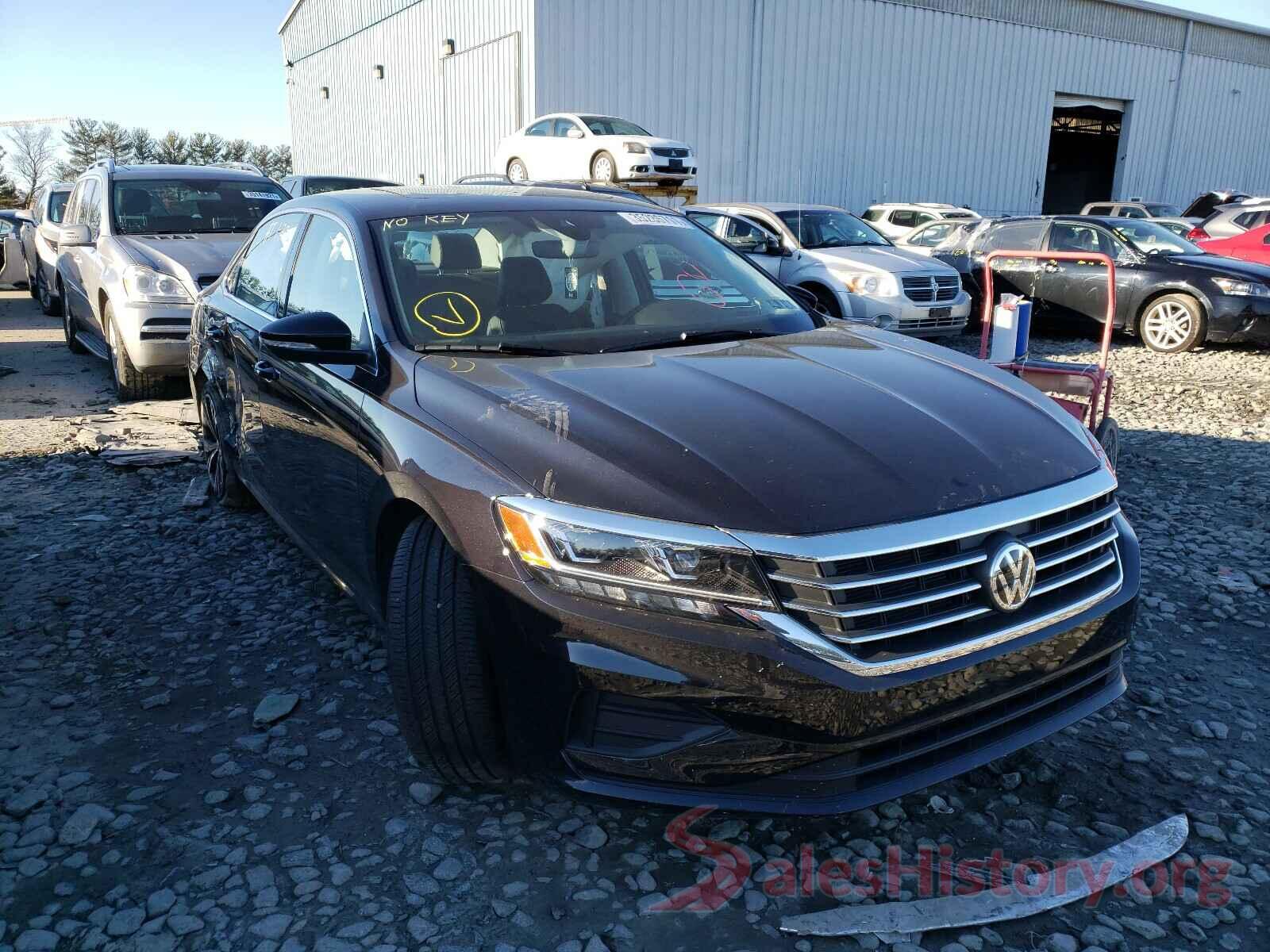 1VWSA7A30MC001383 2021 VOLKSWAGEN PASSAT