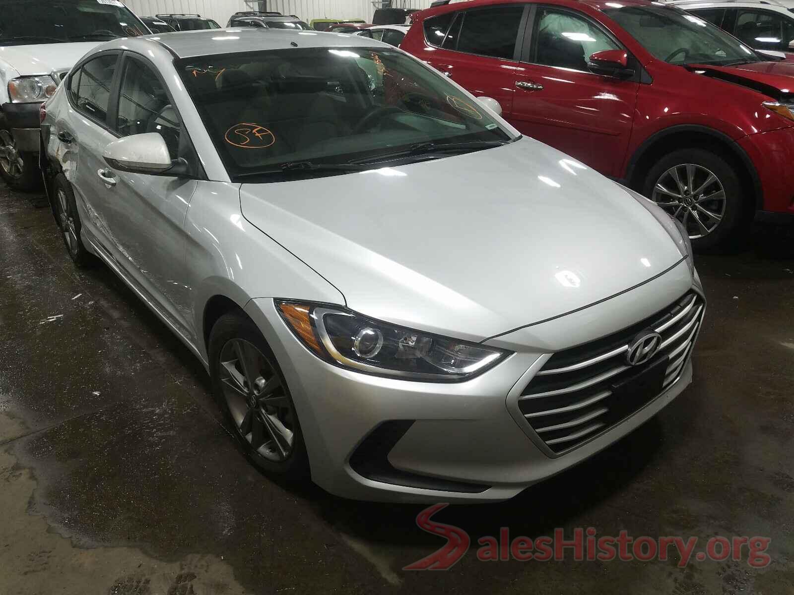 5NPD84LF3JH308009 2018 HYUNDAI ELANTRA