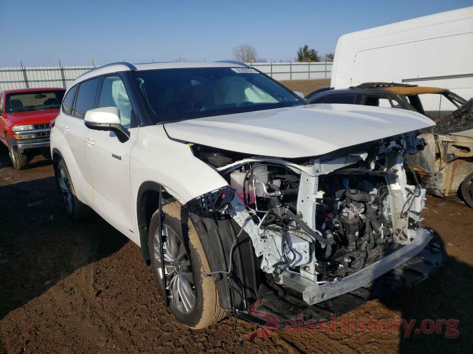 5TDEBRCH3MS027055 2021 TOYOTA HIGHLANDER