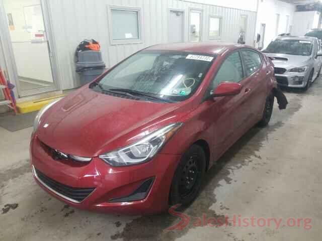 5NPDH4AE2GH702961 2016 HYUNDAI ELANTRA