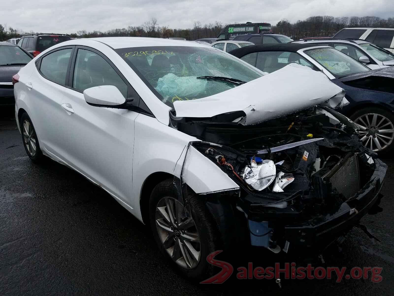 5NPDH4AE1GH682542 2016 HYUNDAI ELANTRA