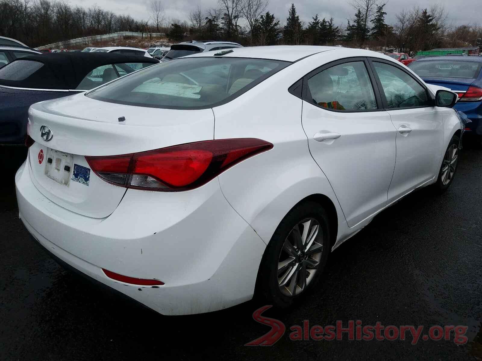 5NPDH4AE1GH682542 2016 HYUNDAI ELANTRA