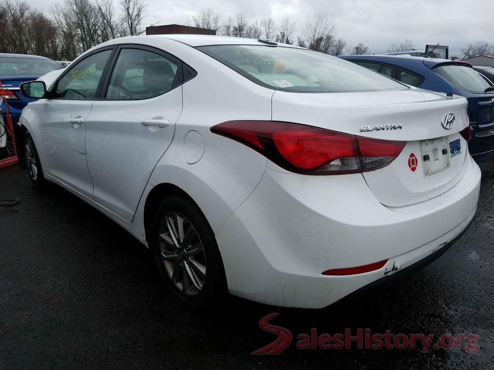 5NPDH4AE1GH682542 2016 HYUNDAI ELANTRA