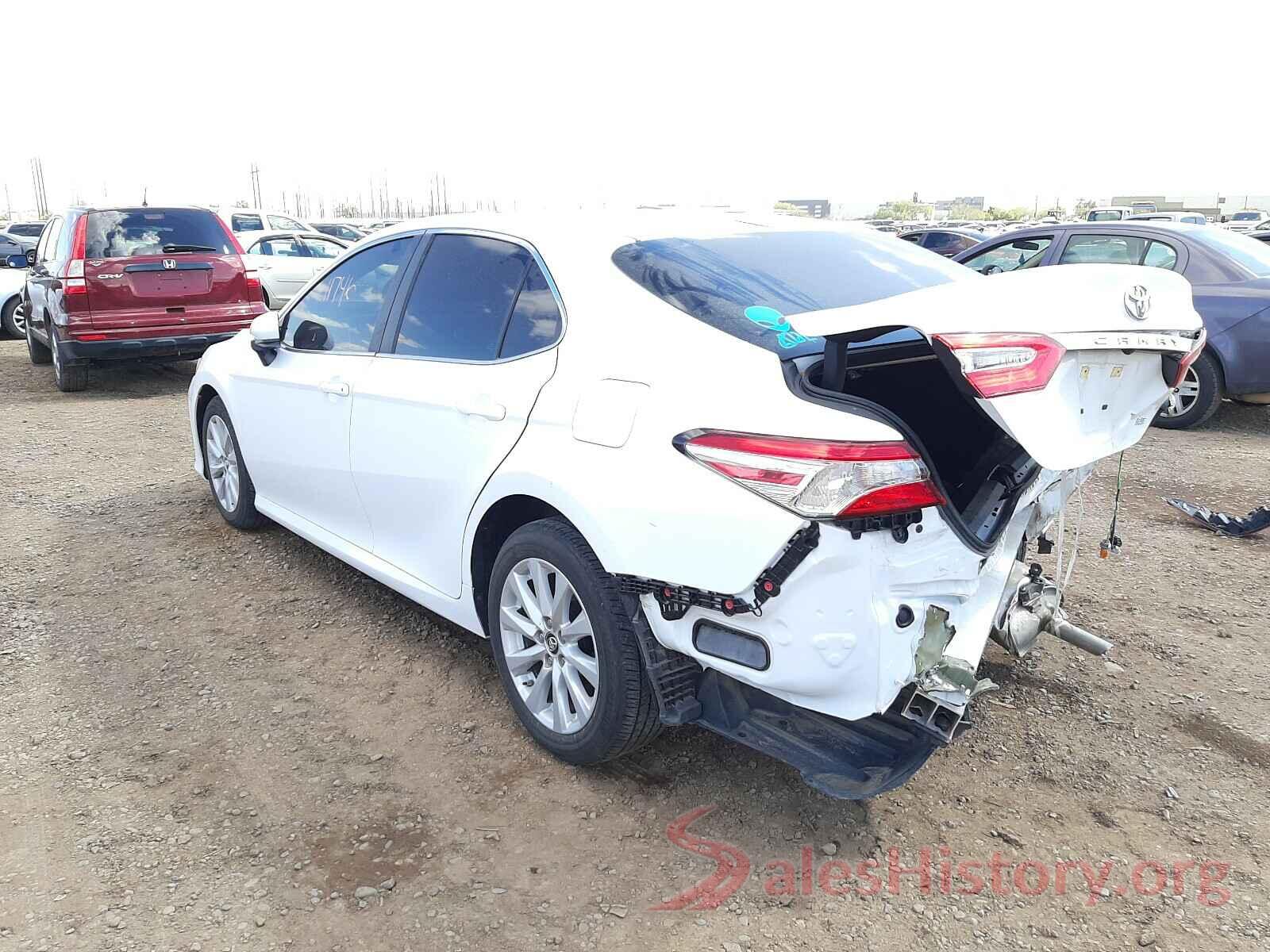 4T1B11HK7KU843413 2019 TOYOTA CAMRY