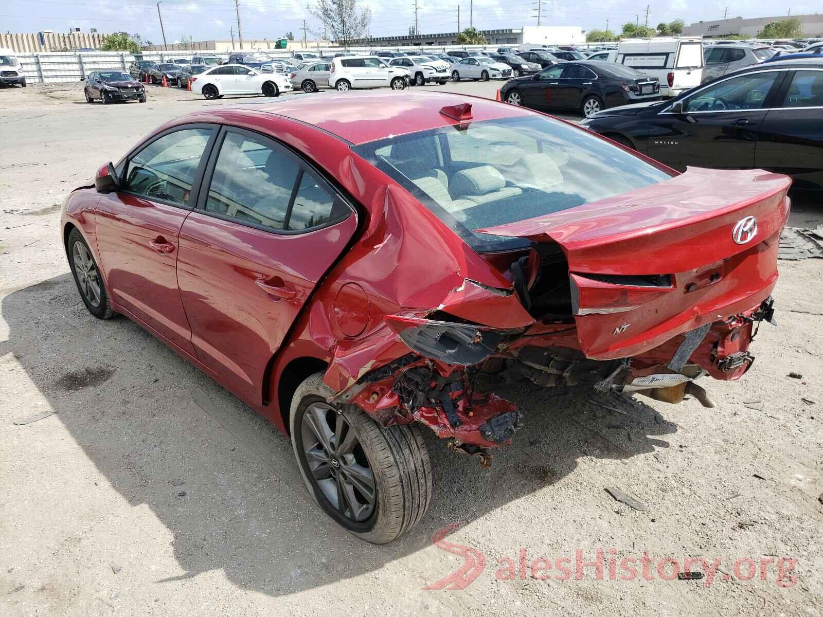 5NPD84LF6JH385876 2018 HYUNDAI ELANTRA