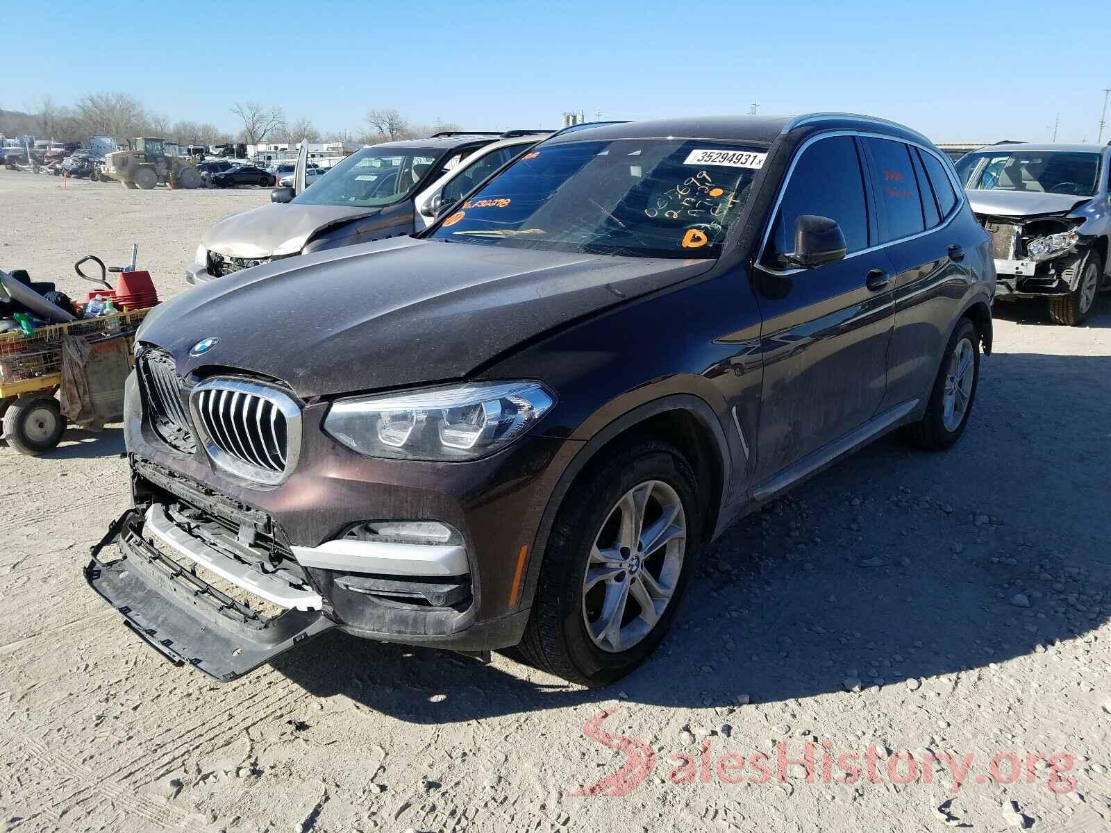 5UXTR7C5XKLF32278 2019 BMW X3