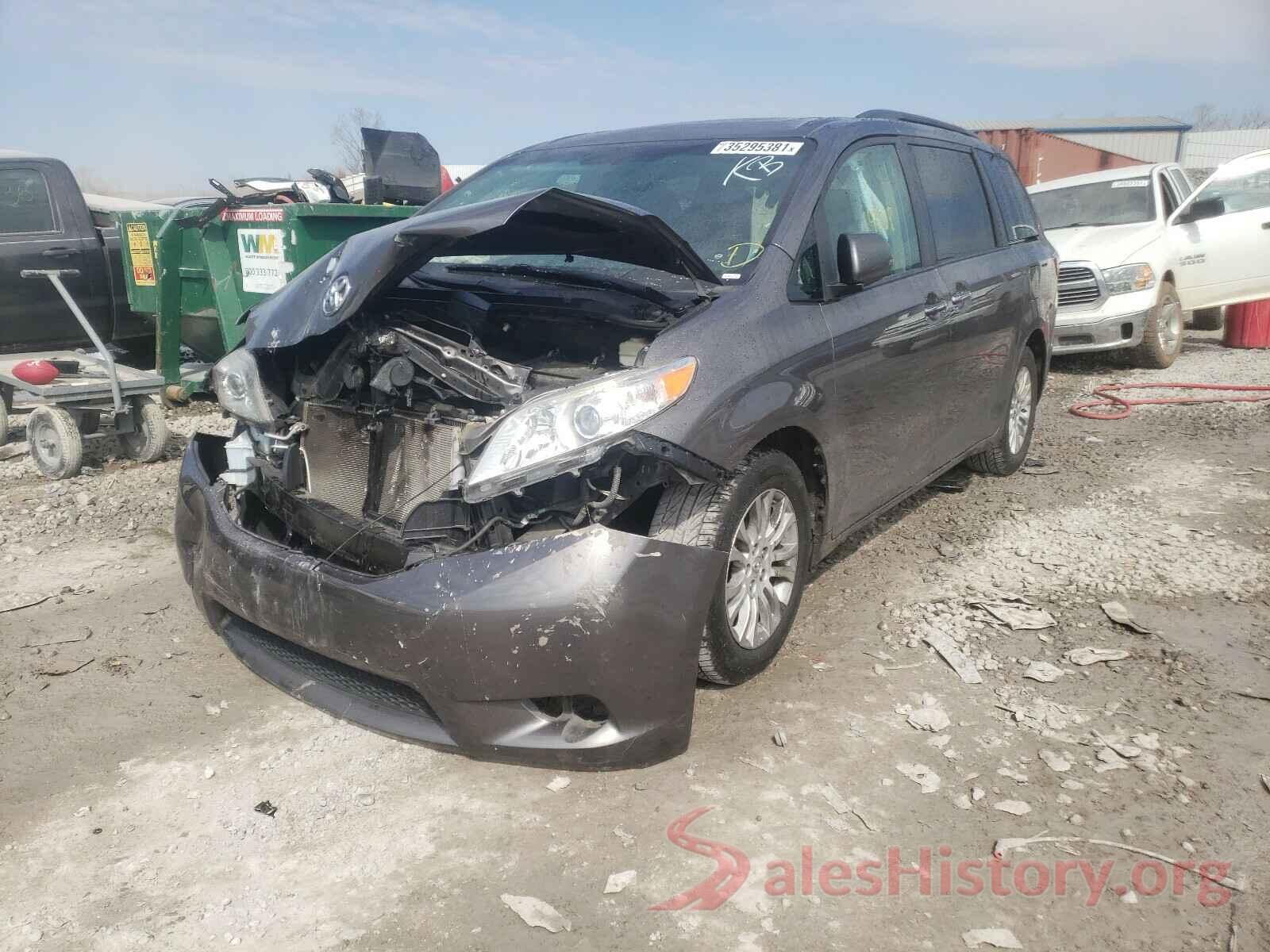 5TDYK3DC1GS742403 2016 TOYOTA SIENNA